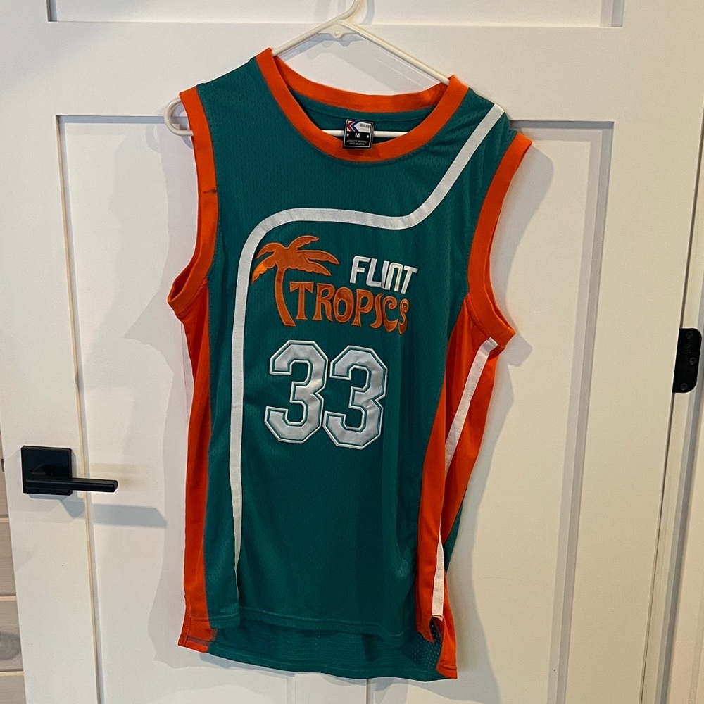 Men's Sleeveless Tank Top - Teal and Orange